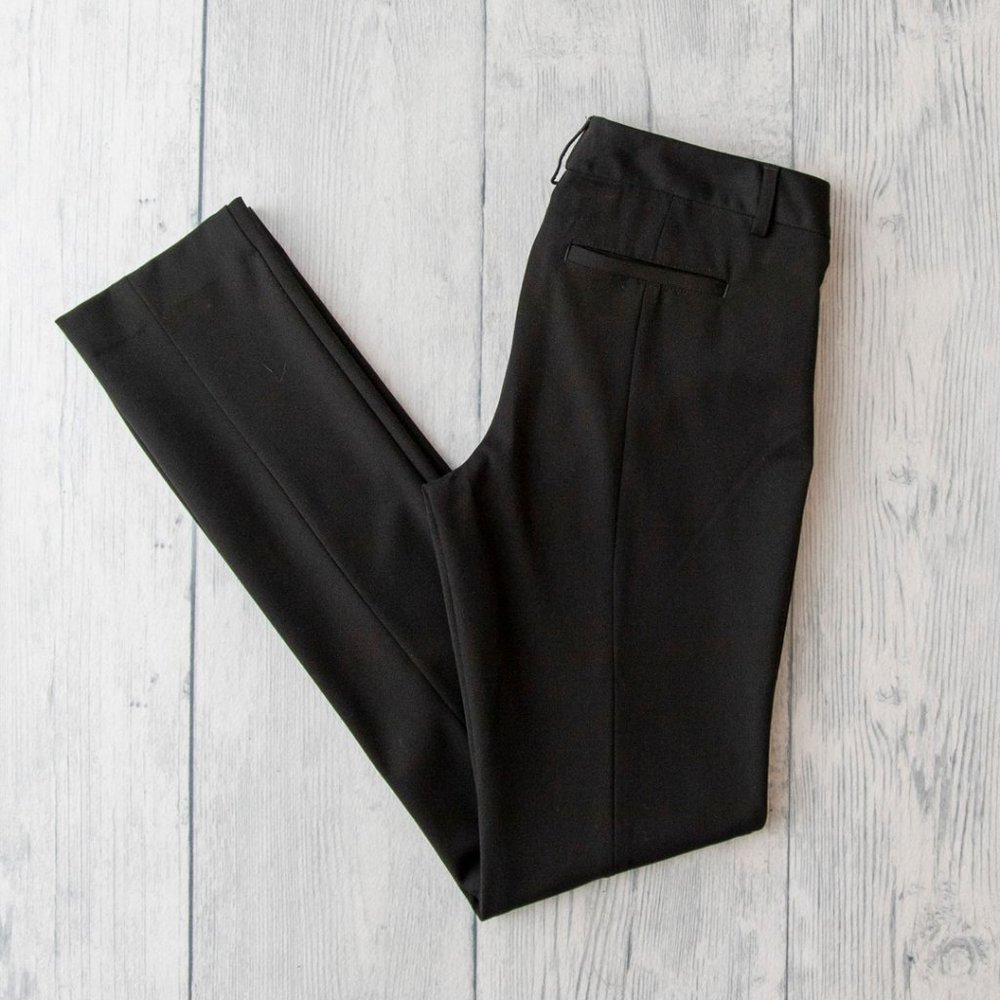 Express Columnist Black Pant Size 2 Long